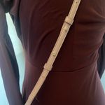 SAMARA Blush Pink Purse Crossbody Bucket Bag Adjustable Strap Soft Girl Anthro Photo 5