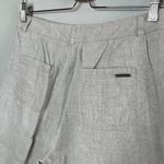 Saint James Womens Beige European Linen Crop Pants Size 8 Photo 10
