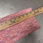 Sail To Sable STS  L Button Jacket Blazer Neon Tweed Pink Gold Career Barbie Photo 10