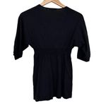 Vince  Black Cashmere Blend Half Sleeve Babydoll Sweater Sz S Photo 3