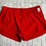 Old Navy Womens Orange Dolphin Hem Athletic Shorts Sz L Photo 3