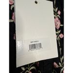 Mac Duggal  NWT Embroidered Long Flare Sleeve Mesh Dress in Black Multi Size 6 Photo 4