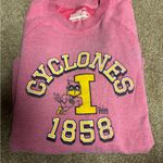 Pink Cyclones Sweatshirt Red Photo 0