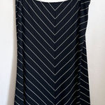 Vintage Y2K Chevron Skirt, Office Siren, Gothic, Witchy, Large‎ Photo 0