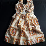 Madewell  Floral Flora Mini‎ Silk Dress 2 Photo 3