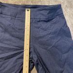 Roz & Ali  Pants Womens Sz 8 Navy Blue Pull-On Stretch Studded Slash Ankle Casual Photo 5