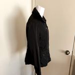 ZARA  Womens Black Biker Style Jacket Medium Photo 4
