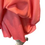 EXPRESS  Size 12 Two-Tone Pink Ruffled Strapless Dress Photo 9