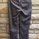 Boden Richmond Crop Floral Pants Grey Pink Daisy WM454 Size 2 Career Office Gray Photo 2