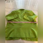 Jones Studio NWOT  Vibrant‎ Green Women's Blazer Photo 4