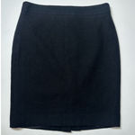 J.Crew The Pencil Skirt Women's Sz 2 Black Wool Blend Career Classic (b27) Photo 0