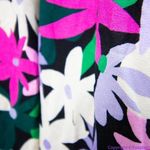 Eloquii NEW floral print long puff sleeve dress, 14 Photo 8