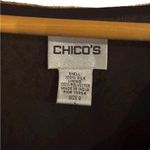 Chico's CHICO’S Y2K Vintage Black Silk Beaded & Sequined Paisley Cardigan Topper Sz S 🤩 Photo 5