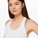 Lululemon Essential Tank in Tiger Space Dye Hail White women’s size 10 Photo 7