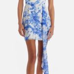 Amanda Uprichard Blue and white  dress  Photo 1