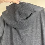 Banana Republic  CASHMERE BLEND GRAY BATWING RIBBED COWL NECK SWEATER DRESS M Photo 6
