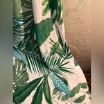 Cupshe  Green White Tropical Maxi Sundress
Deep side slit cutouts summer beach Photo 12
