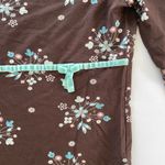 Unique Vintage Vintage Coquette Core Off the Shoulder 3/4 Sleeve Floral Top Photo 1