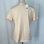 Rena Rowan NWT Rena‎ Rowan Knit Top Short Sleeve Square Neck Silk Blend Women Large Photo 2