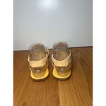 Rouge Shoes Womens Size 8 Yellow Sandals Comfort Flat Strappy Toe Loop Summer Photo 5