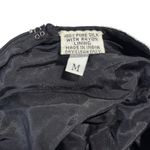 Vintage Beaded Dress Black Silk Party Cocktail‎ Dress Open Back M Size M Photo 5