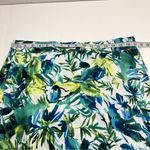 RipSkirt Hawaii Tropical Floral Blue Green Skirt Hook & Loop‎ Closure Large Photo 3