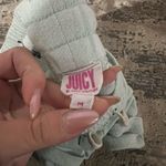 Juicy Couture  Blue Palm Tree Shorts Size Medium Photo 3