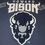 LHP HBCU Howard University Bison 1867 Navy Blue Crewneck Sweatshirt Size Large Photo 2