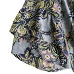 Kay Celine Blue Paisley Blouse Photo 7