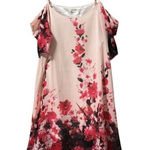 Naggoo Womens Pink Floral Mini Dress Size‎ Medium Floral Beach Party Wedding Photo 0