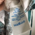 BODEN Boho Printed Duck Egg Blue Summer Dress Sz 16 Photo 3