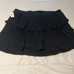 Ideology New Black Ruffled Tennis Athletic Skort Size 4X NWT Photo 4