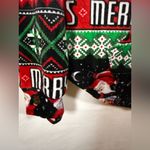 No Boundaries  Drawstring Hooded Fleece Merry Christmas Santa Sz S 4-6 NWT Photo 1