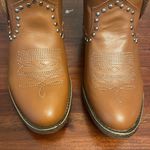 Dingo Destry Boot woman’s leather ankle Brown Studded Cowgirl shoe New Size 7.5 Photo 3