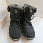 Columbia  Heavenly Shorty Omni-Heat Winter Boots Womens Sz 9 Black Photo 3