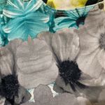 Chelsea and Violet Colorful Bold Floral Denim Shorts Photo 8