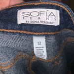 Sofia Jeans by Sofia Vergara Distressed Cut soft Shorts Blue Denim Size 12 Photo 5