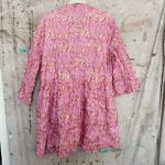 Jude Connally Faith Shift Dress, Hidden Zebra Print Pink Size M Photo 4