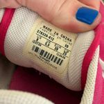 Nike Pink Canvas Sneakers Women's Size 8 Low Top Athletic Shoes BRS 378339-612 Photo 6