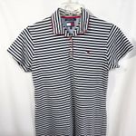 Tommy Hilfiger VTG‎  XL Dress Striped Polo y2k 90s Prep Casual Short Sleeve 681 Photo 4