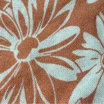 Bleu Pepper Orange Floral Milkmaid Cottegecore Mini Dress Beach Coastal Preppy L White Size L Photo 6