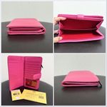 Dooney & Bourke Dooney Bourke Pink Pebble Leather Luna Half Moon Shoulder Strap Bag Wallet Photo 14