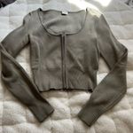 Abercrombie & Fitch Corset Clasp Sweater Photo 0