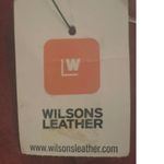 NWT Wilson Suede Leather Red Brown Bucket Handbag with 5 Pockets for Storage Photo 6