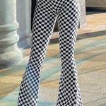 Revolve Checkerboard Flare Leggings Photo 0