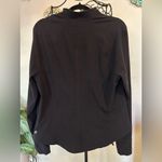 Athleta  Salutation Full Zip Jacket Black Size 1X Stretchy Soft Fitted Athletic Photo 5