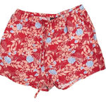 Rusty Womens Lightweight Pull On Floral Shorts Size Small Beach Surf Style Photo 0