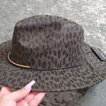 Kendall + Kylie  Leopard Green Fedora Hat Photo 2