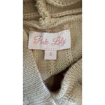 Pink Lily Chic Everlasting Memory Soft Ribbed Cozy Boho Cream Hoodie Sweater Sm Photo 6