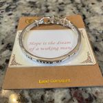 infinity Silver Bangle Bracelet Photo 1